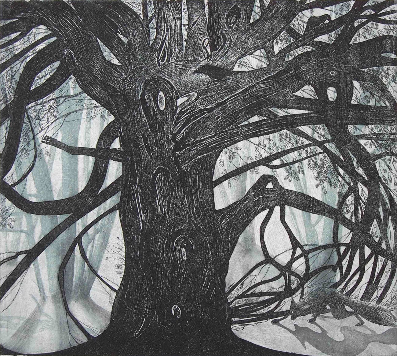 Yew Tree Drawing at PaintingValley.com | Explore collection of Yew Tree ...