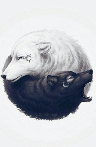 391x600 yin yang draw tumblr - Yin Yang Drawing