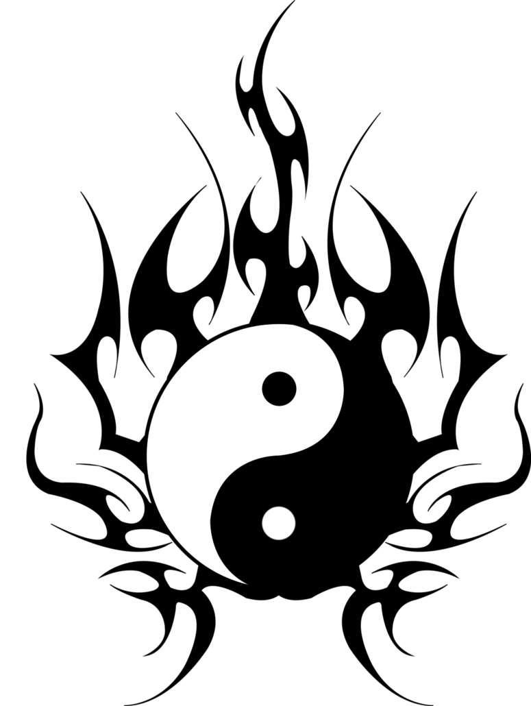775x1030 how to draw yin and yang symbol - Yin Yang Drawing Designs