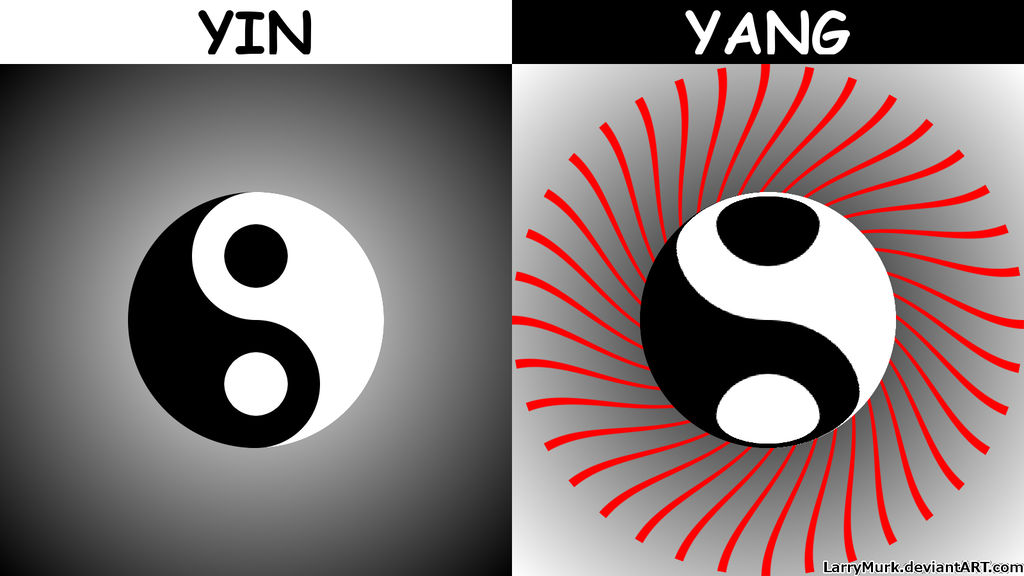 1024x576 Yin Yang Chinese Symbol Draw Gimp - Yin Yang Symbol Drawing