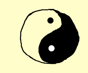 300x250 Yin Yang Symbol Drawing - Yin Yang Symbol Drawing