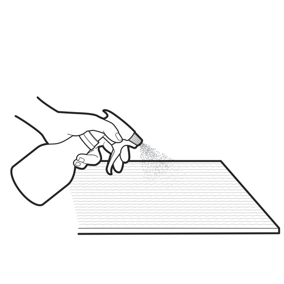 570x570 the best way to clean your yoga mat martha stewart - Yoga Mat Drawing