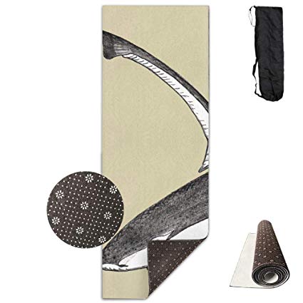 425x425 thresher shark drawing yoga mat - Yoga Mat Drawing