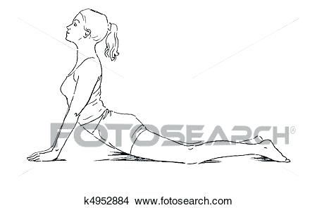 450x295 Yoga Pose Drawing - Yoga Poses Drawing
