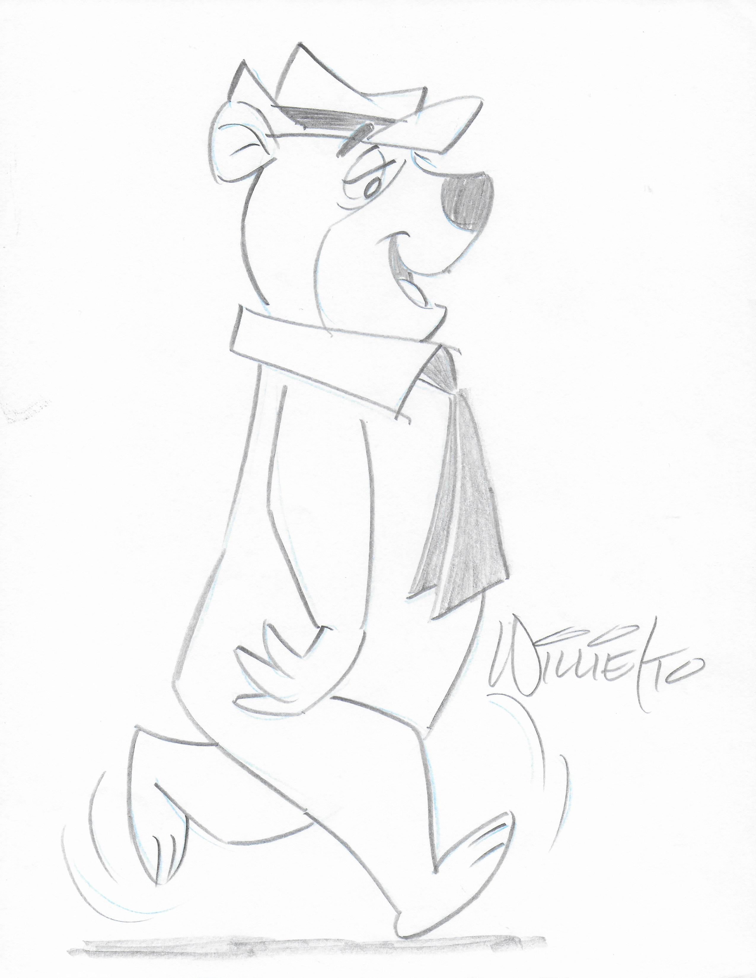 Yogi Bear Drawing At Paintingvalley.com 