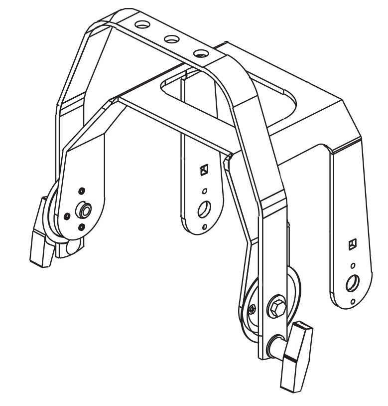 779x814 Etc Balance Yoke Assembly For Source Four Stage Theatre - Yoke Drawing