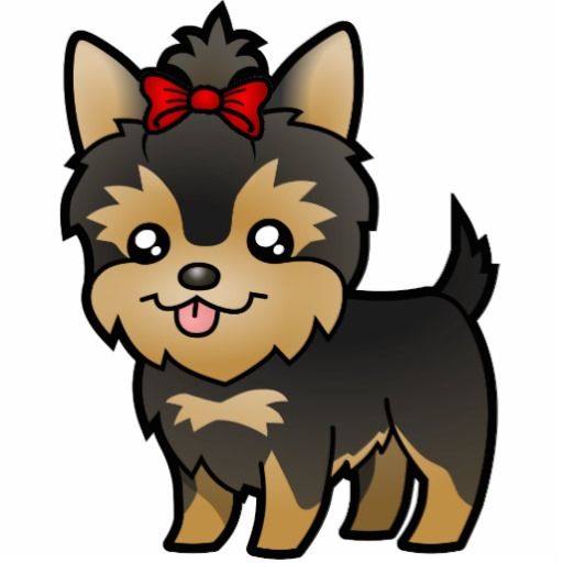 512x512 cute cartoon yorkie stock photos, images, pictures clipart - Yorkie Cartoon Drawing