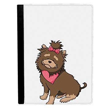 355x355 yorkie with pink bow dog puppy cartoon drawing apple ipad pro - Yorkie Cartoon Drawing