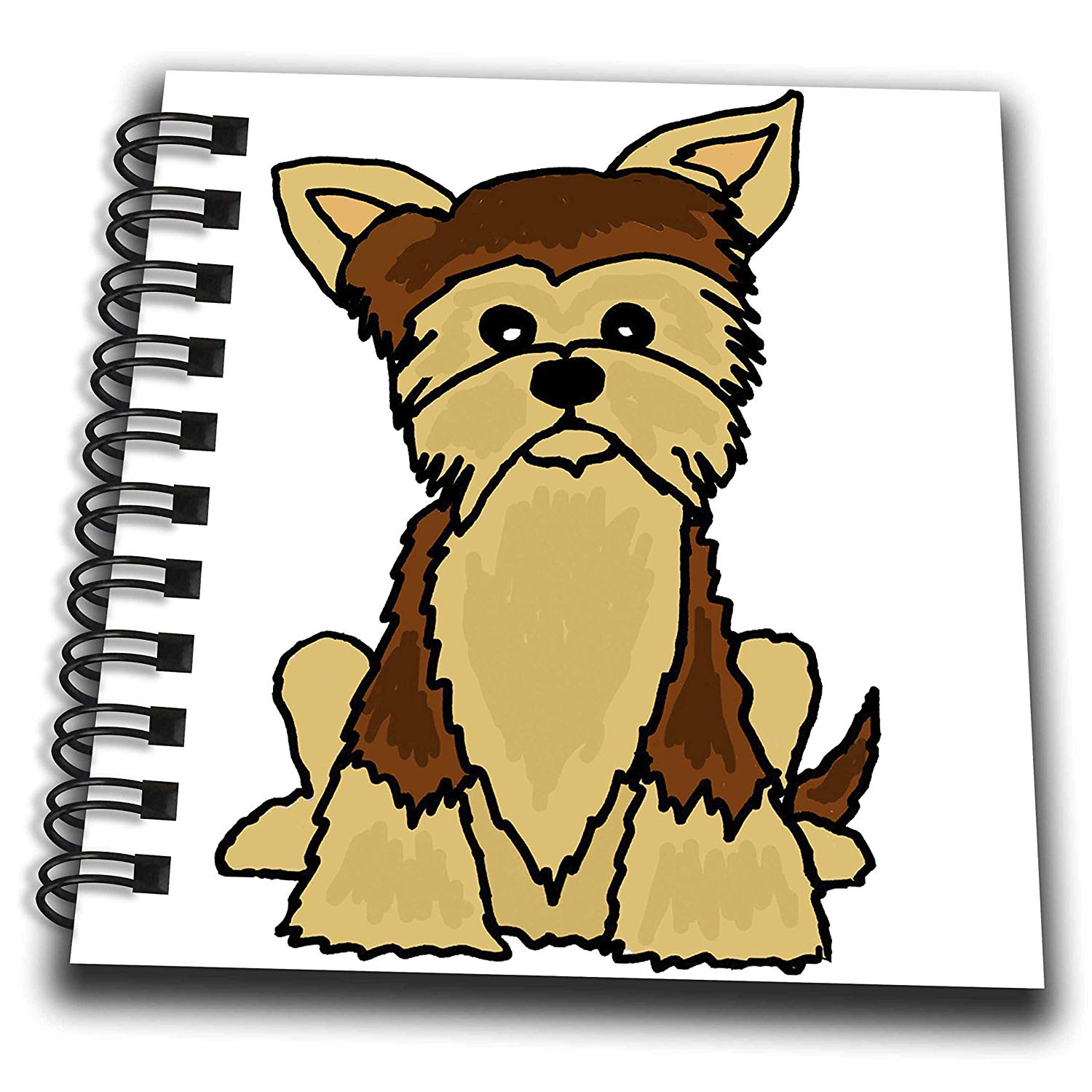 1500x1500 all smiles art - Yorkie Dog Drawing