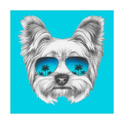400x400 beautiful yorkshire terrier artwork for sale, posters and prints - Yorkie Dog Drawing
