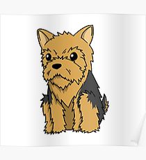 210x230 Yorkie Drawing Posters Redbubble - Yorkie Drawing