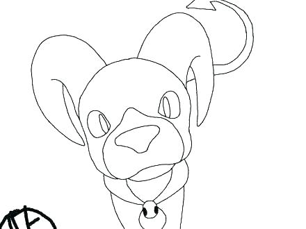 440x330 Yorkie Coloring Pages Coloring Pages Coloring Pages Puppy Drawing - Yorkie Line Drawing