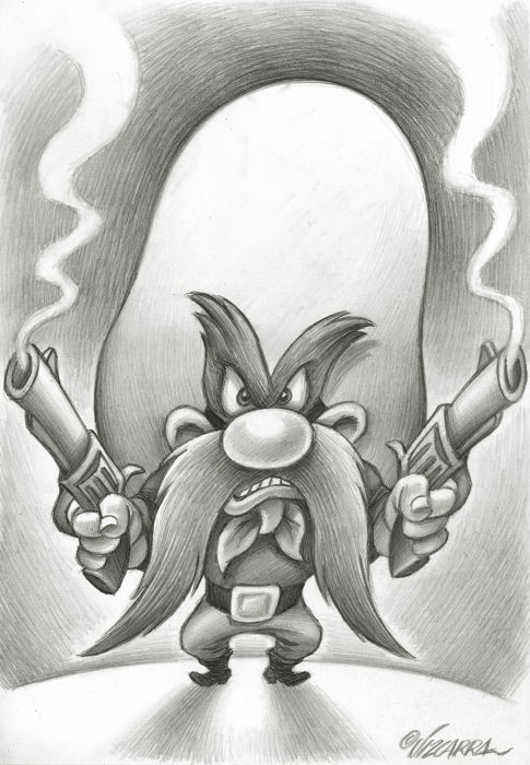 485x700 yosemite sam - Yosemite Sam Drawing
