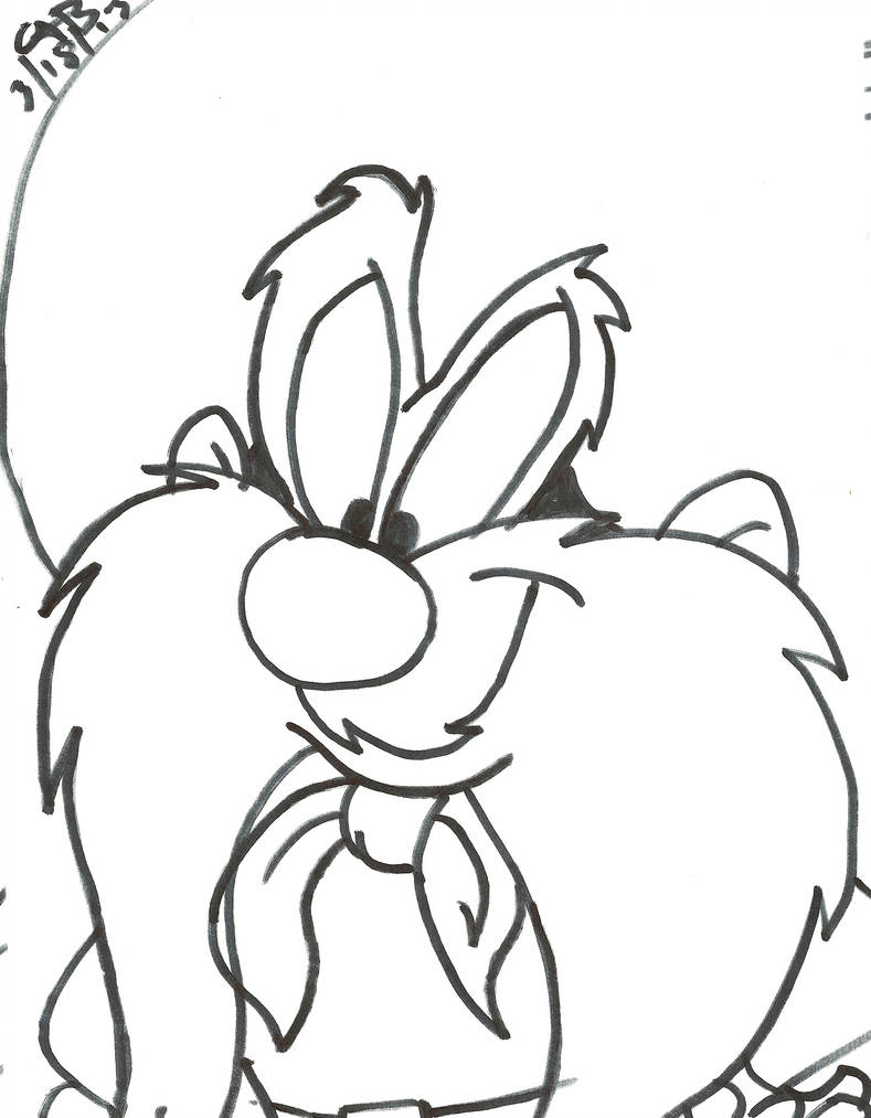 789x1013 drawing yosemite sam - Yosemite Sam Drawing