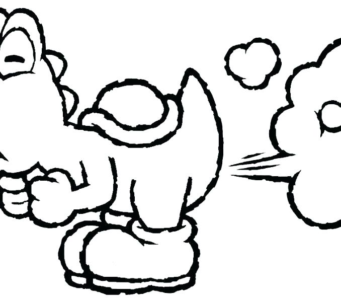 678x600 yoshi drawing free download - Yoshi Drawing