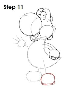 236x305 drawing yoshi - Yoshi Drawing