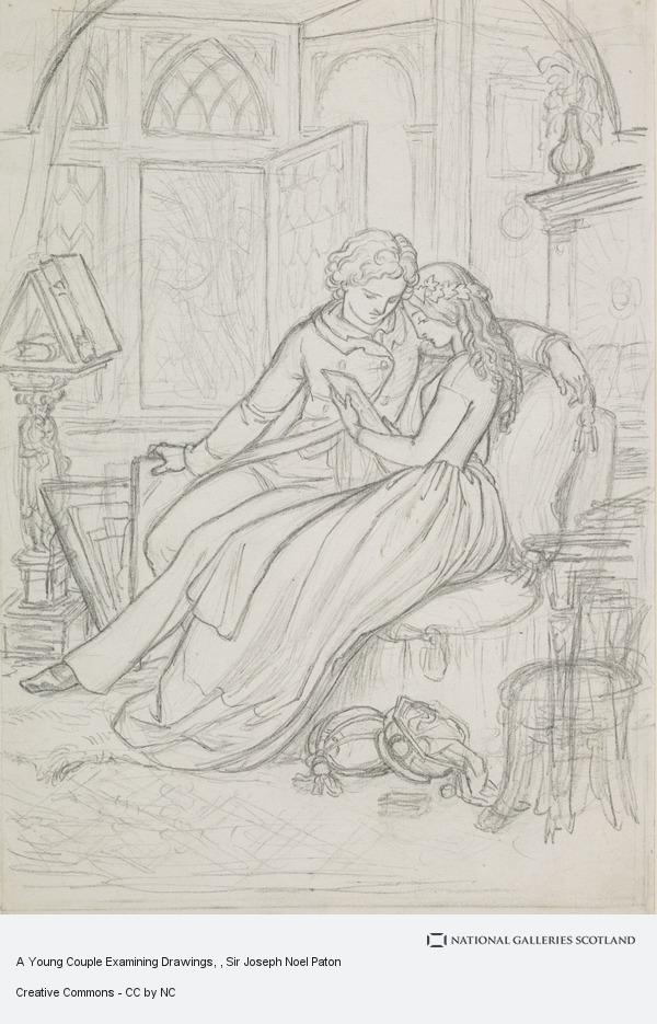 600x935 a young couple examining drawings national galleries of scotland - Young Couple Drawing