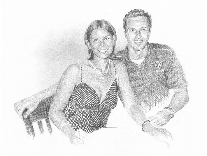 710x536 young couple drawing - Young Couple Drawing
