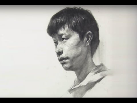 480x360 How To Draw A Portrait Of Young Man - Young Man Drawing