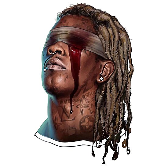 550x550 young thug photographic print - Young Thug Drawing