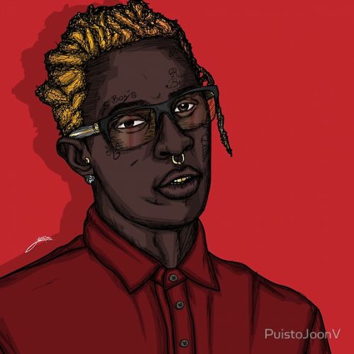 Young Thug Drawing at Explore collection of Young