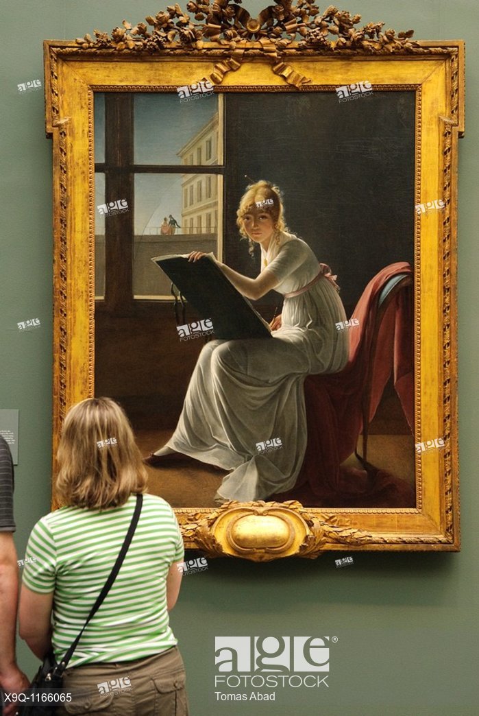 699x1044 Young Woman Drawing - Young Woman Drawing