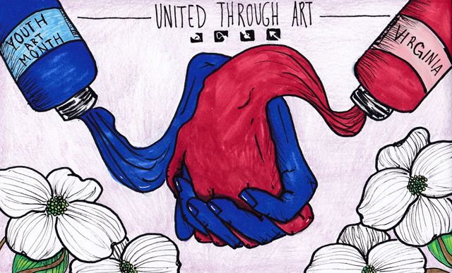 640x387 kettle run senior wins youth art month contest fauquier now news - Youth Drawing