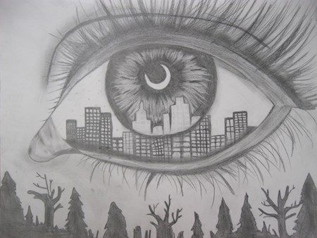 450x338 youth art month winner - Youth Drawing