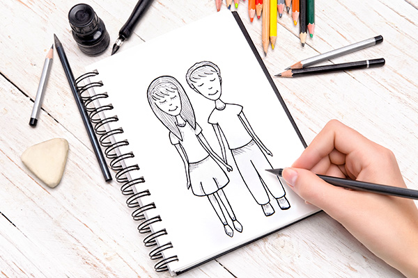 600x400 youth arts cartoon drawing festival of arts pageant of the masters - Youth Drawing