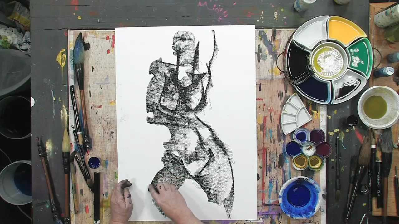 1280x720 Figure Drawing Tutorial Dynamic Drawing With The Black Charcoal - Youtube Drawing Tutorials