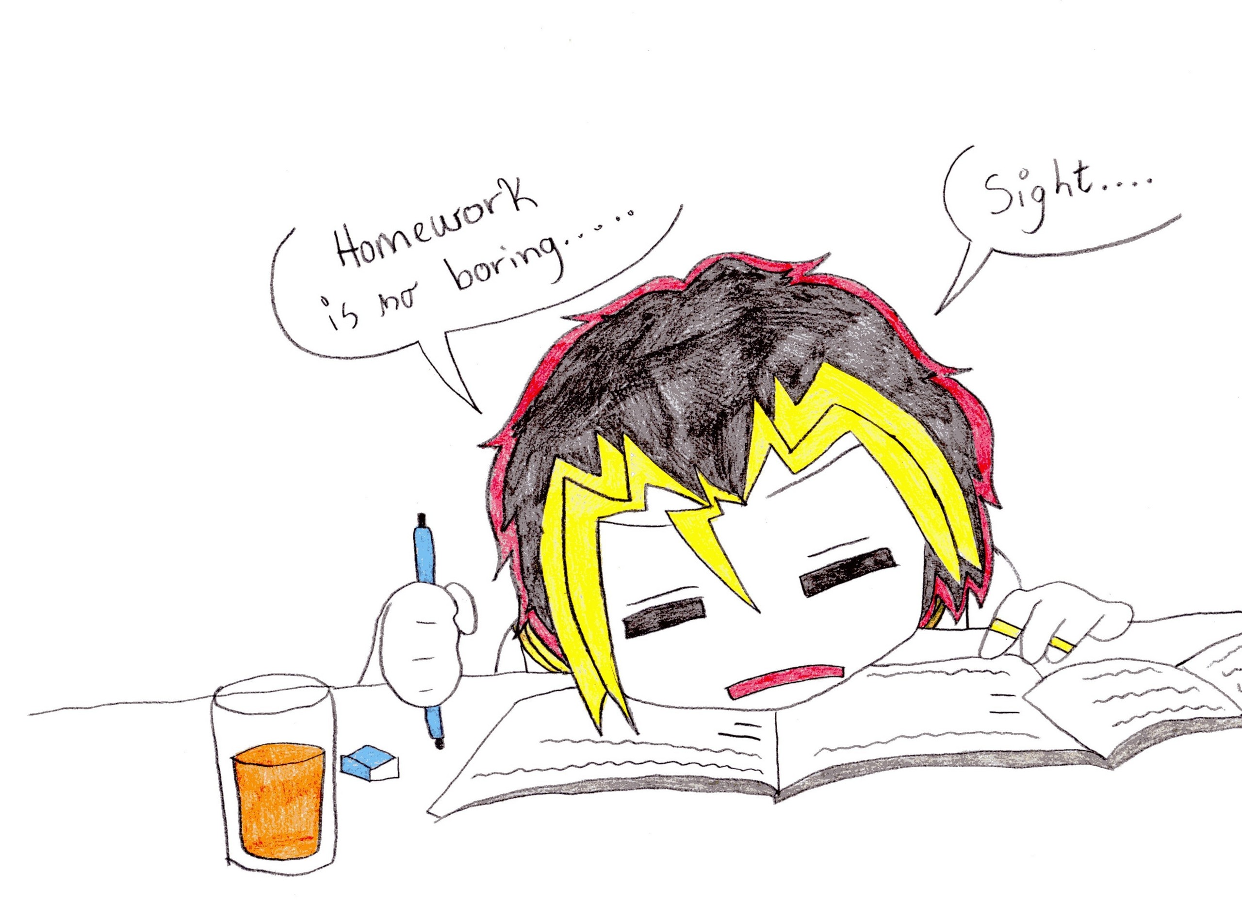 2560x1860 Anime Drawing Images My Yu Gi Oh Character Hd Wallpaper - Yu Gi Oh Drawing