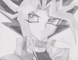 324x250 Yu Gi Oh Drawing Yami Yugi - Yu Gi Oh Drawing