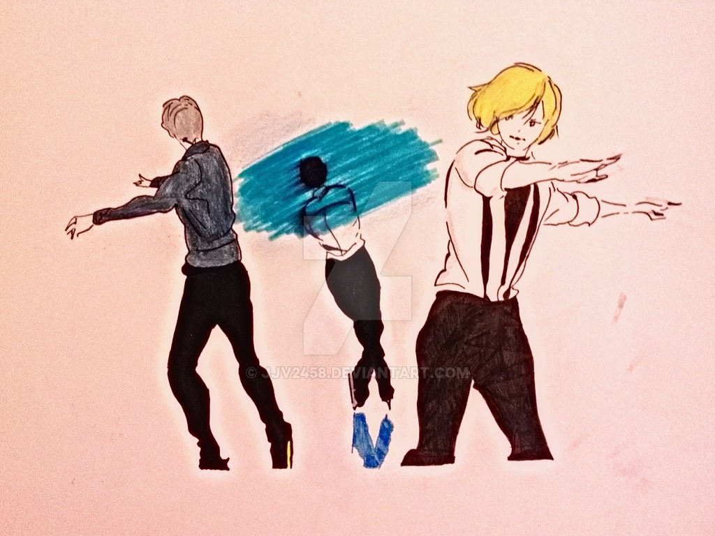 1024x768 Yuri On Ice Drawing - Yuri On Ice Drawing