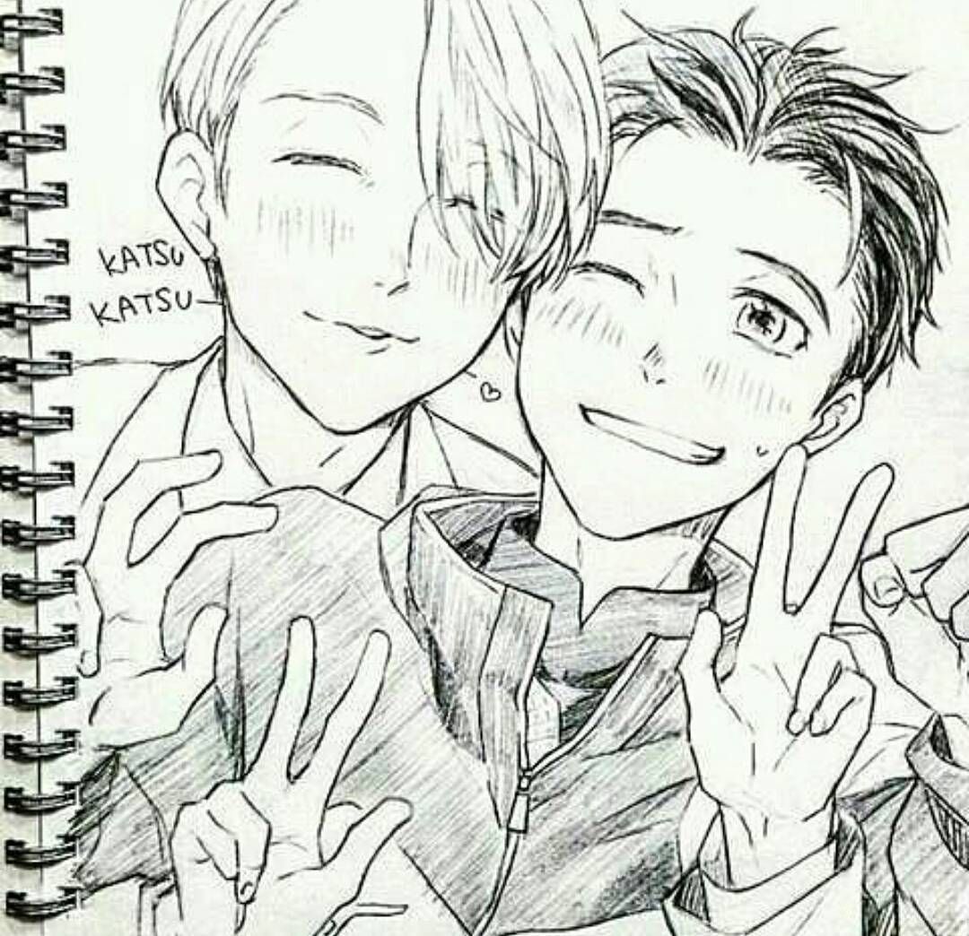 1080x1044 yuri on ice yuuri and victor - Yuri On Ice Drawing