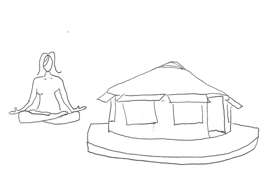 Yurt Drawing at Explore collection of Yurt Drawing