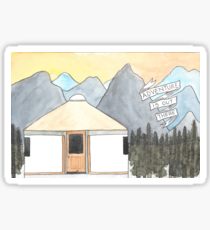 210x230 yurt drawing stickers redbubble - Yurt Drawing