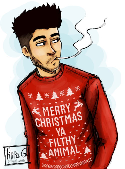 500x674 Zayn Malik Via Tumblr On We Heart It - Zayn Malik Cartoon Drawing