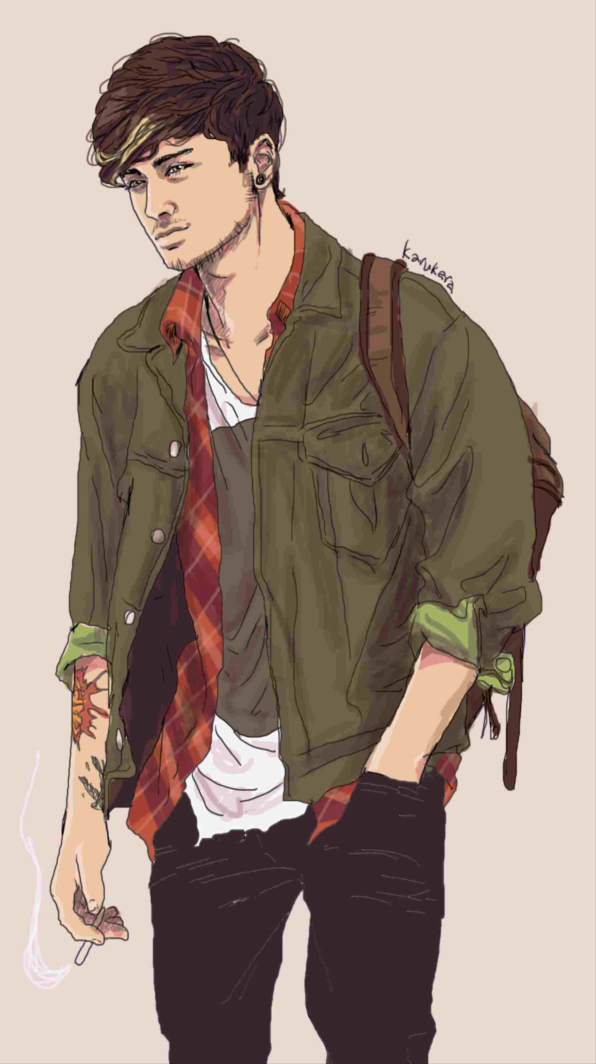 1900x3390 tutorial d chibi how to draw rhyoutubecom photo of izedrhizednet - Zayn Malik Cartoon Drawing