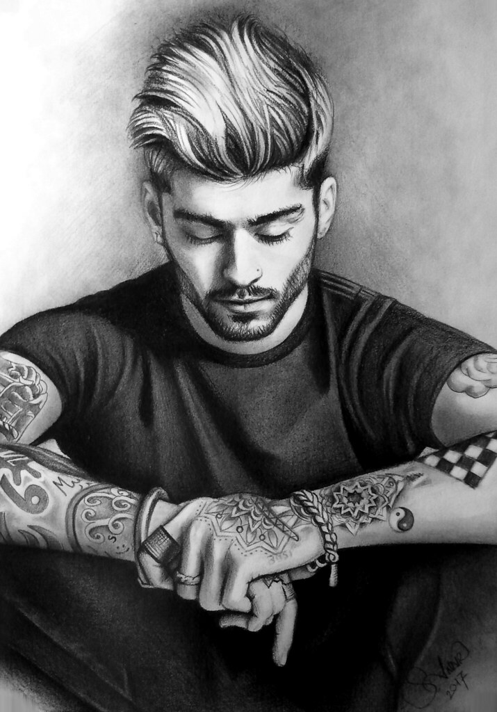 715x1024 Pencil Drawing Karakalem Zayn Malik Zayn Malik Paper - Zayn Malik Drawing