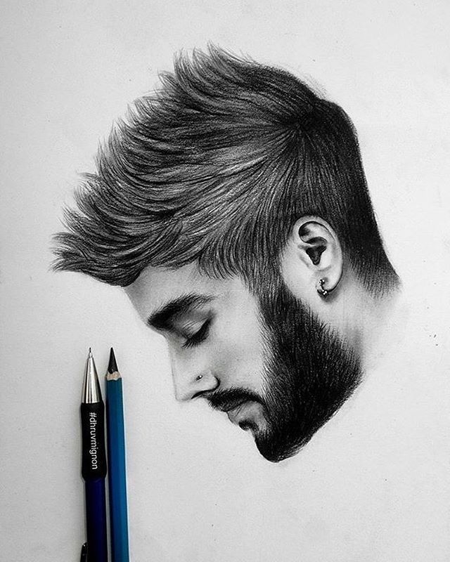 640x800 Amazing Drawing Of Zayn Malik - Zayn Malik Drawing