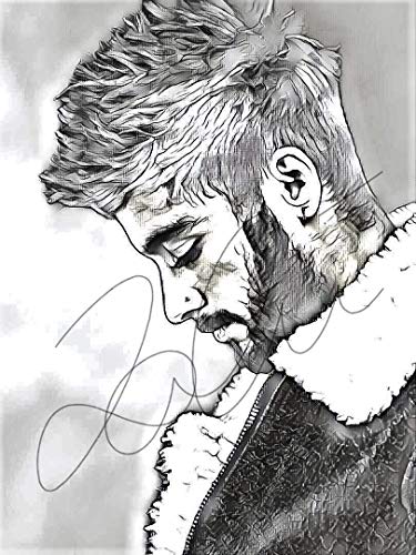 375x500 Zayn Malik Sketch Drawing Print Poster Hand Drawn - Zayn Malik Drawing