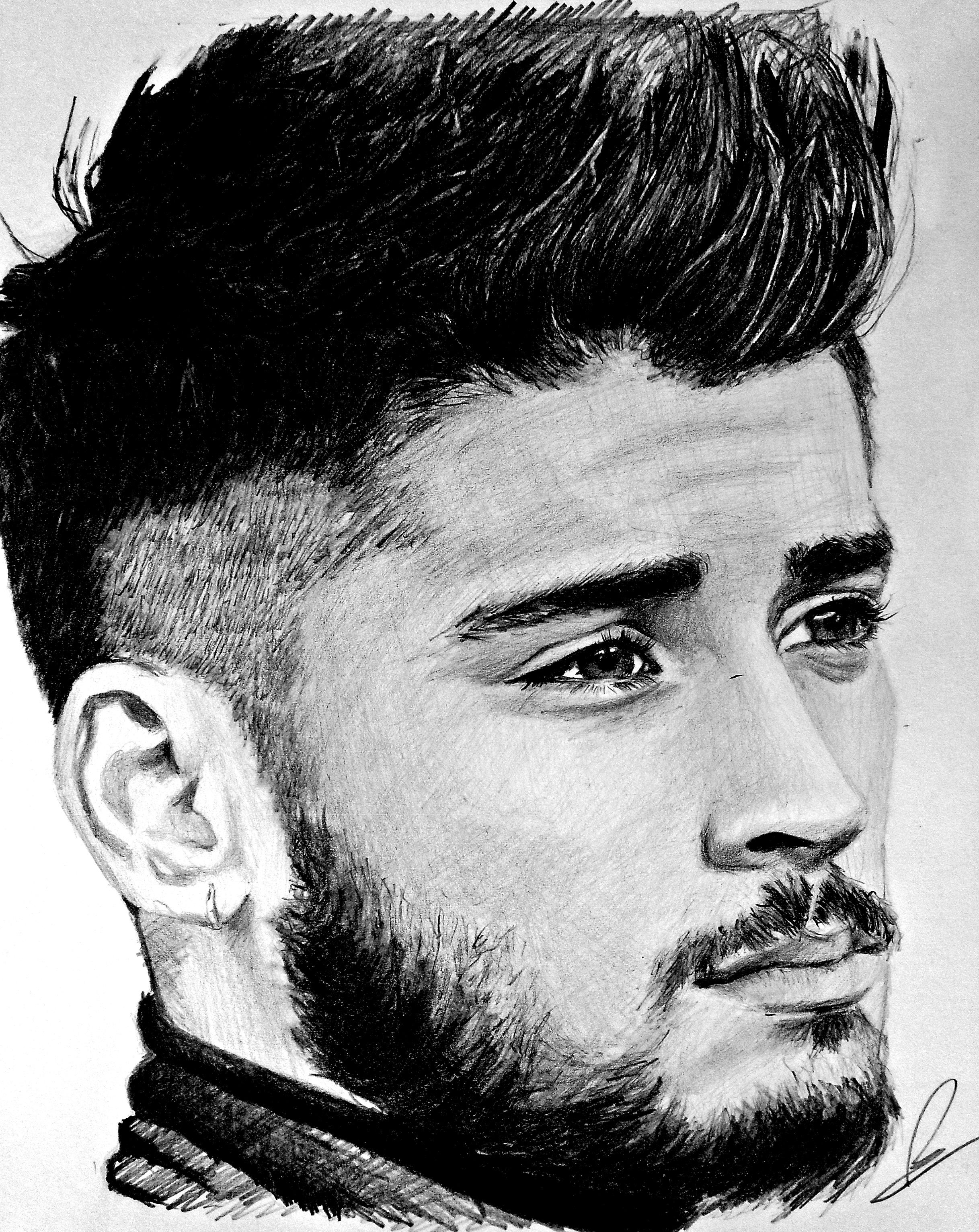 Zayn Malik Drawing at PaintingValley.com | Explore collection of Zayn ...