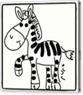 163x186 Zebra - Zebra Cartoon Drawing