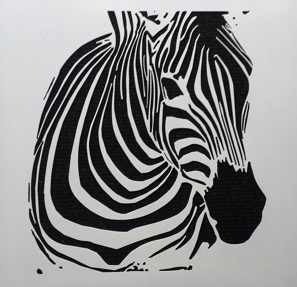 960x926 Zebra Head Wall Art - Zebra Head Drawing