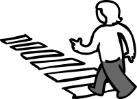 200x145 hand drawn icon from pictofigo for zebra crossing - Zebra Line Drawing