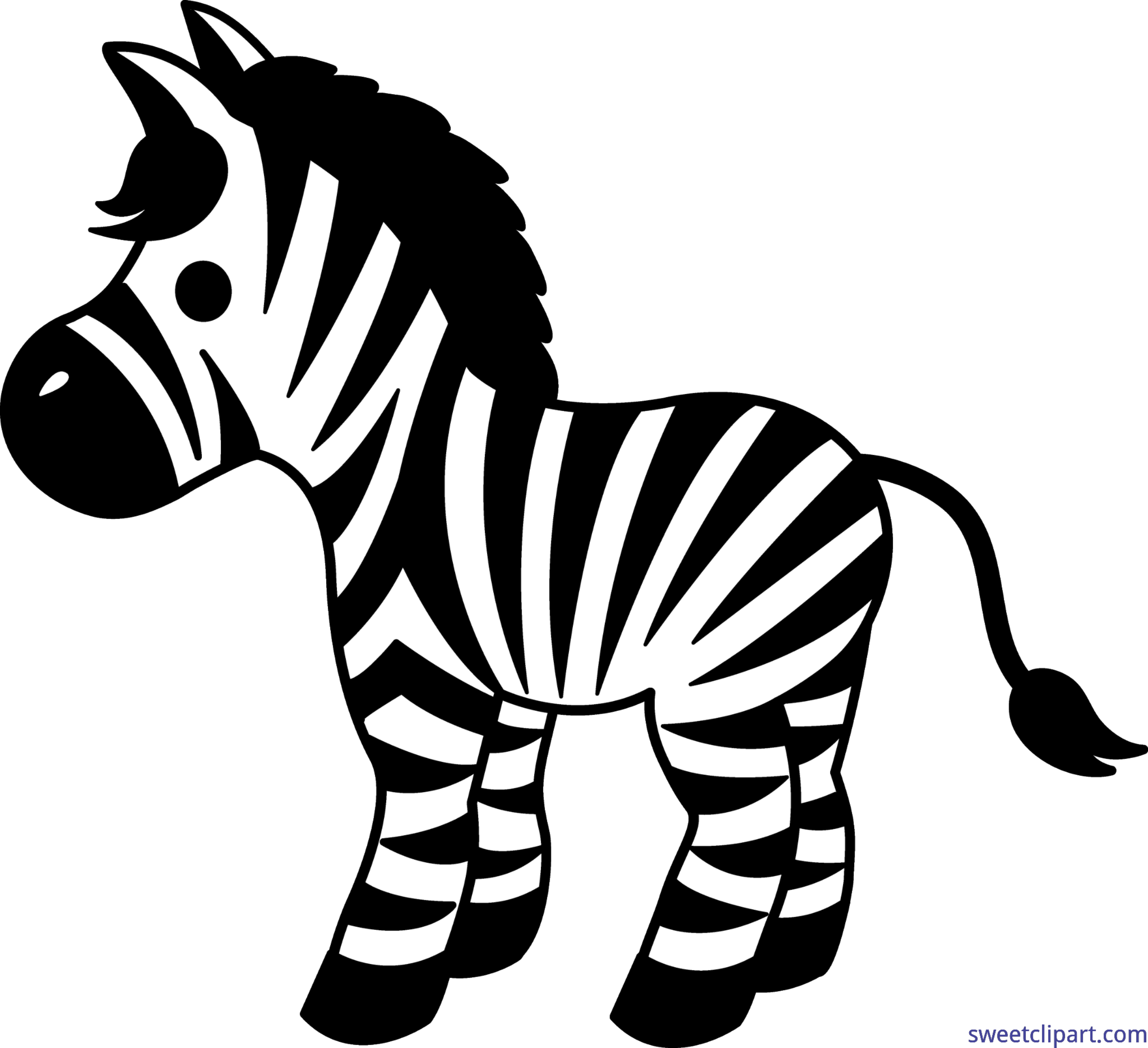 5166x4717 Zebra Line Clipart Great Free Clipart, Silhouette, Coloring - Zebra Line Drawing