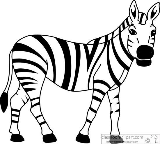 550x497 Zebra Sketch Transparent Png Clipart Free Download - Zebra Line Drawing