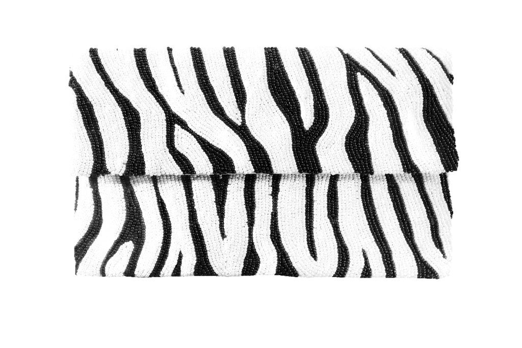 1024x683 Nina Clutch - Zebra Print Drawing