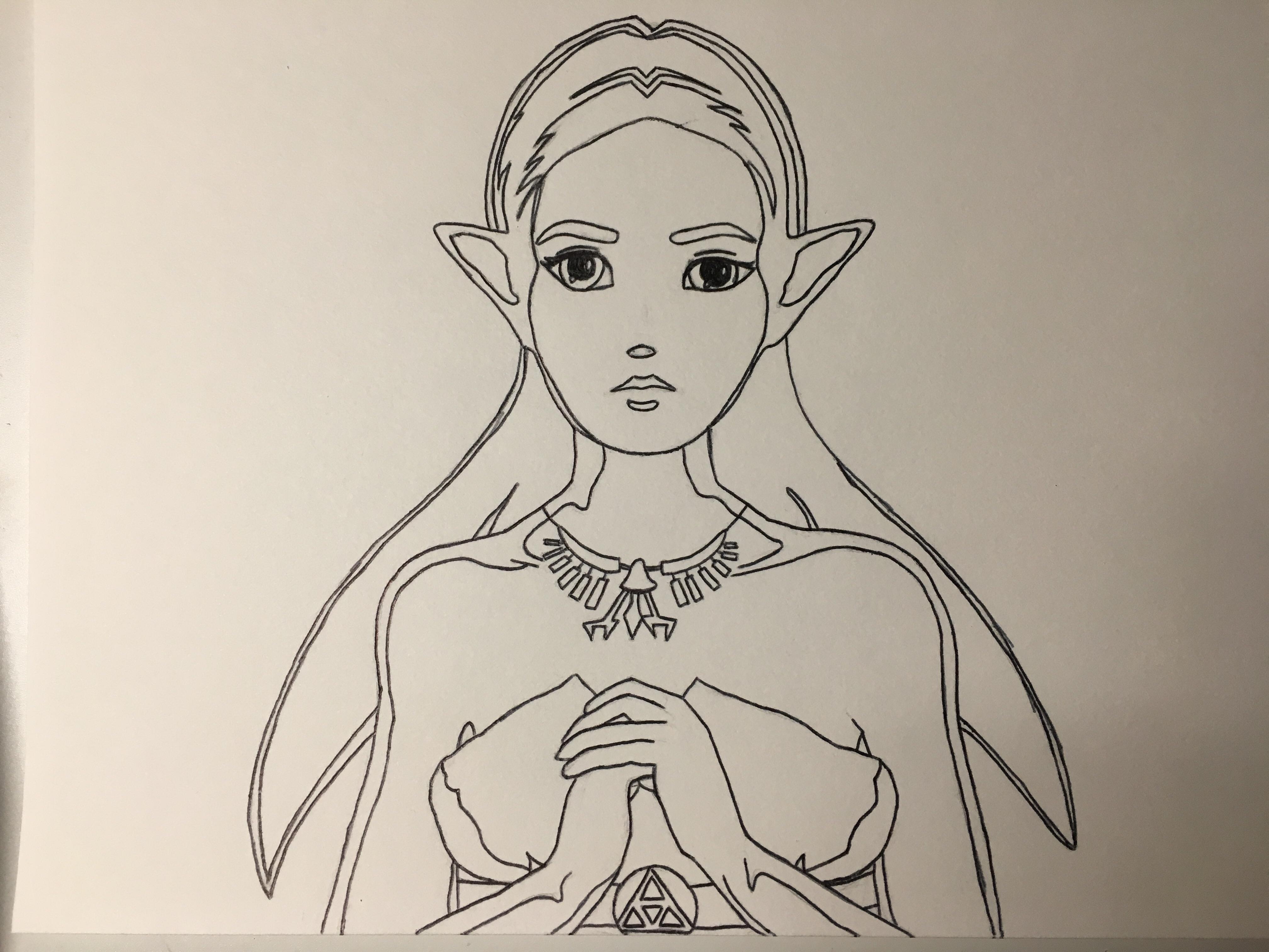 Zelda Drawing at PaintingValley.com | Explore collection of Zelda Drawing