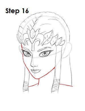 300x388 how to draw zelda - Zelda Drawing